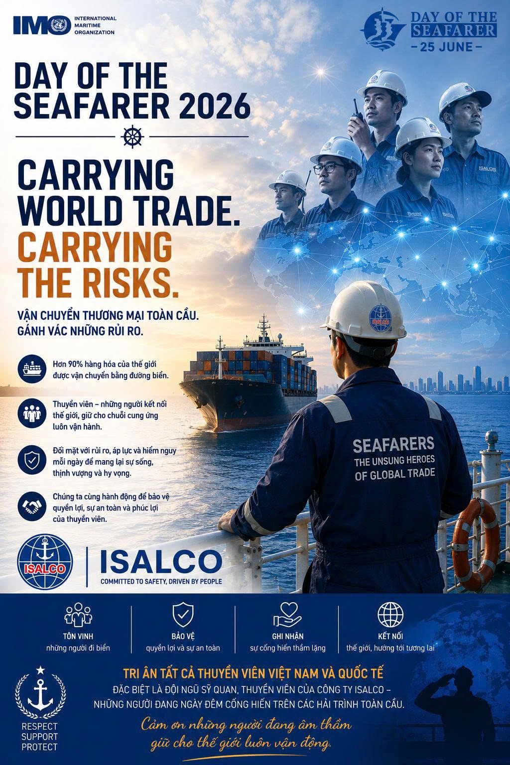 DAY OF THE SEAFARER 2026 – CARRYING WORLD TRADE - CARRYING THE RISKS